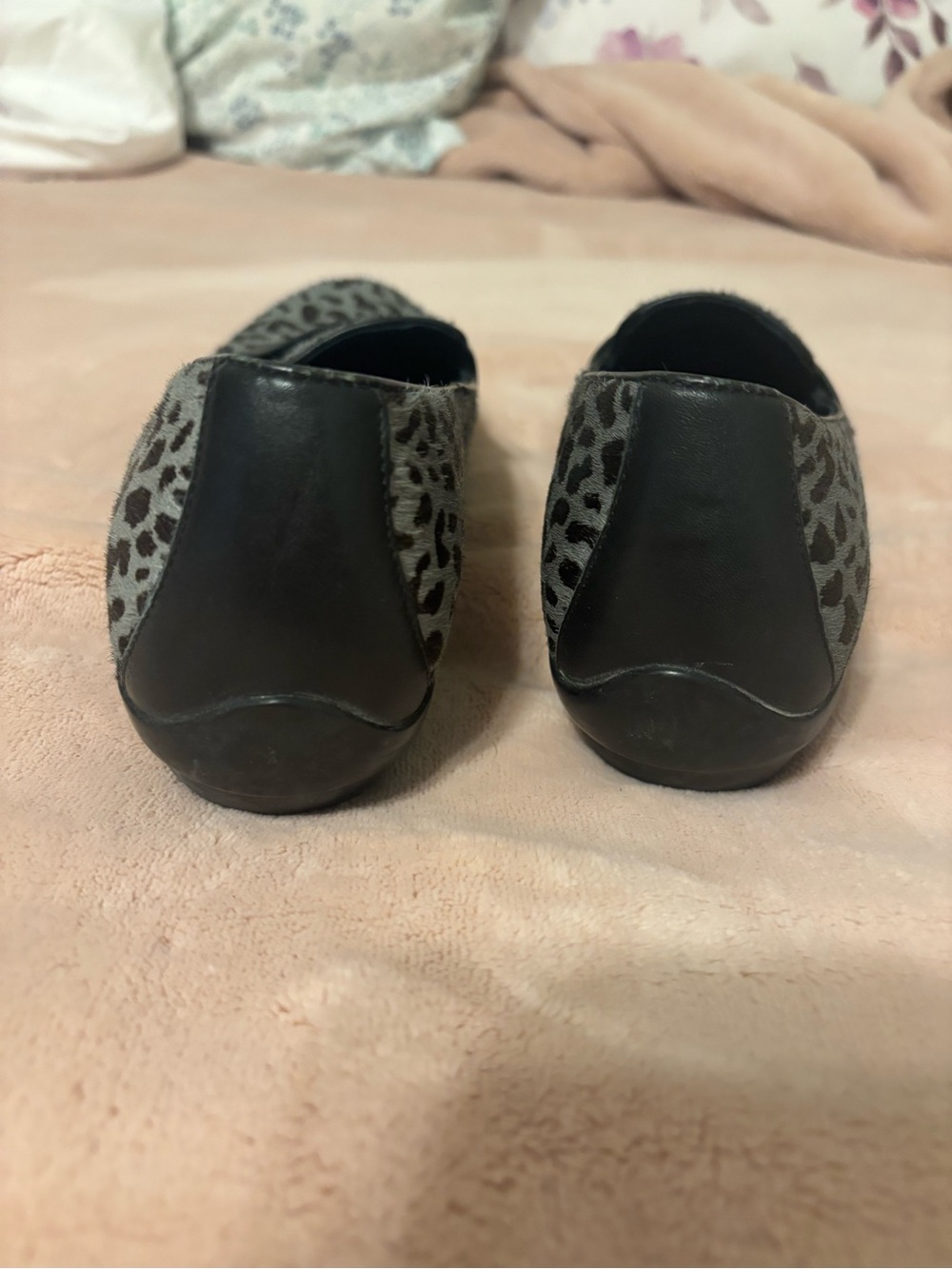 Dansko Leopard Print Haircalf Leather Loafers Flats Size 39 - Picture 5 of 8